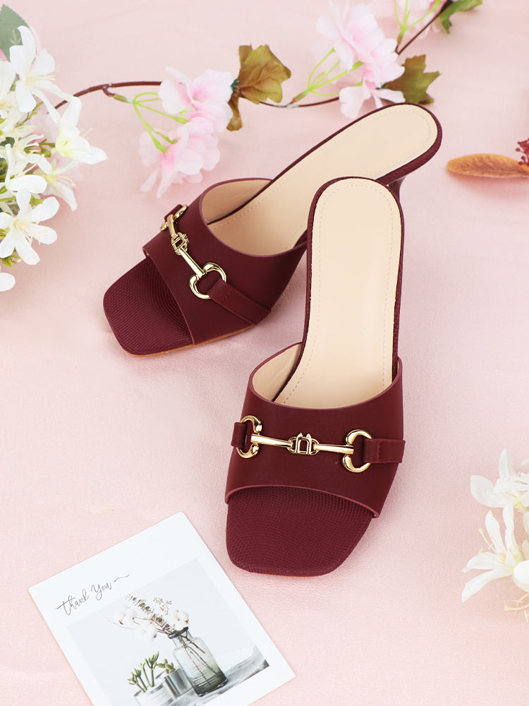 Women Open Toe High Heels Sandals Slippers Fashion New Comfortable High Heels Summer Ladies Shoes Elegant Italian Women Shoes