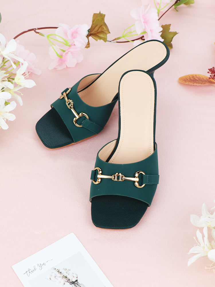 Women Open Toe High Heels Sandals Slippers Fashion New Comfortable High Heels Summer Ladies Shoes Elegant Italian Women Shoes