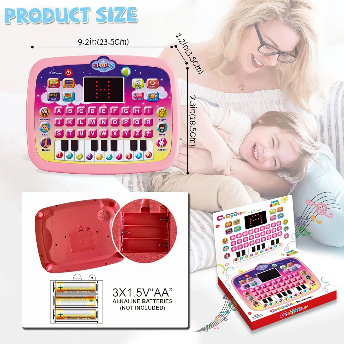 Kids Tablet Toy Smart Pad Educational