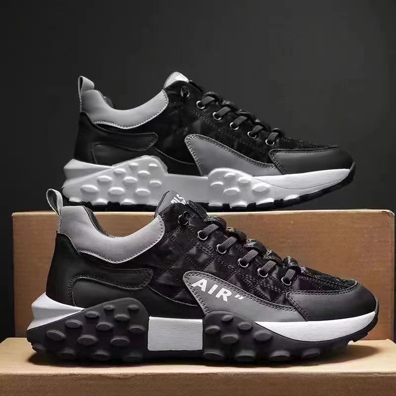 Men Vulcanized Shoes Increased Thick Sole Breathable Casual Wear Resistant Sports Shoes for Men's sneakers tennis men zapatos