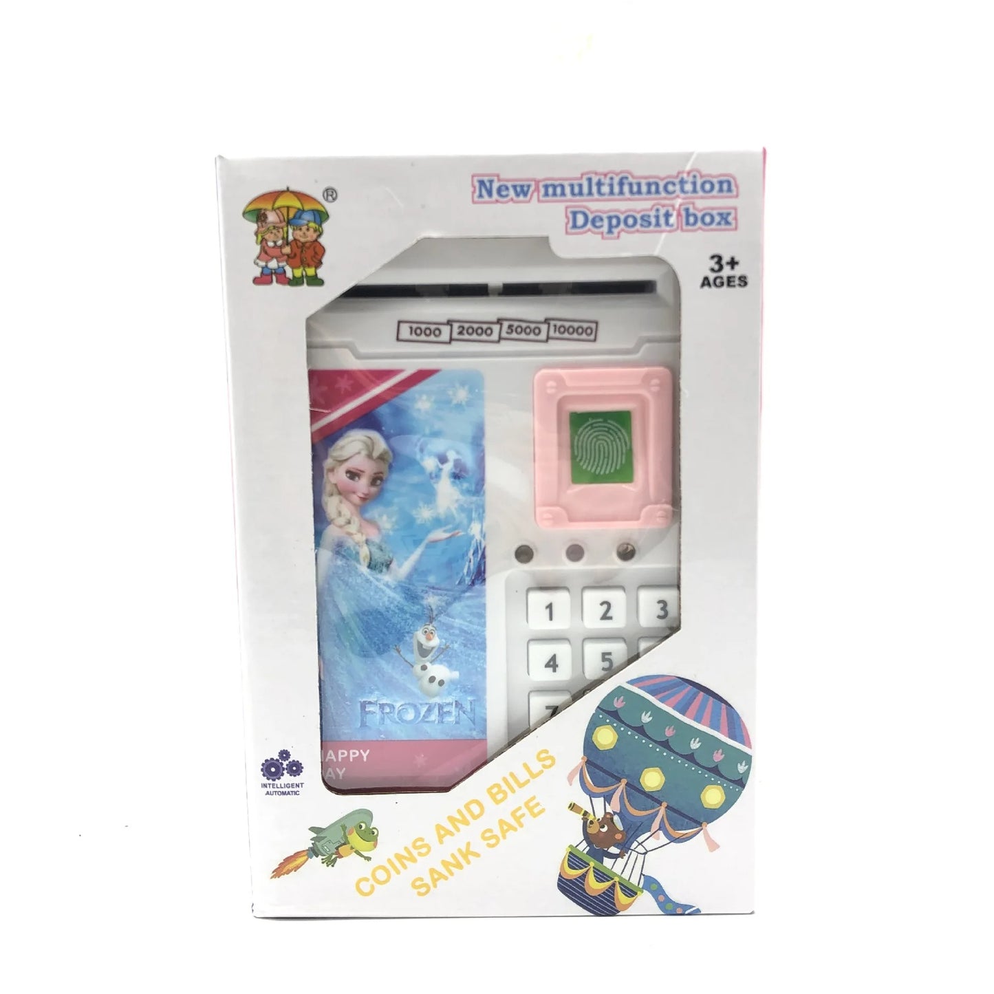 Kitty Piggy Bank Anime Figure Multifunction Password Safe Child Saving