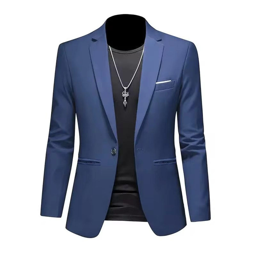 Men's' Trendy Light Luxury Suit Jacket Autumn Slim Fit