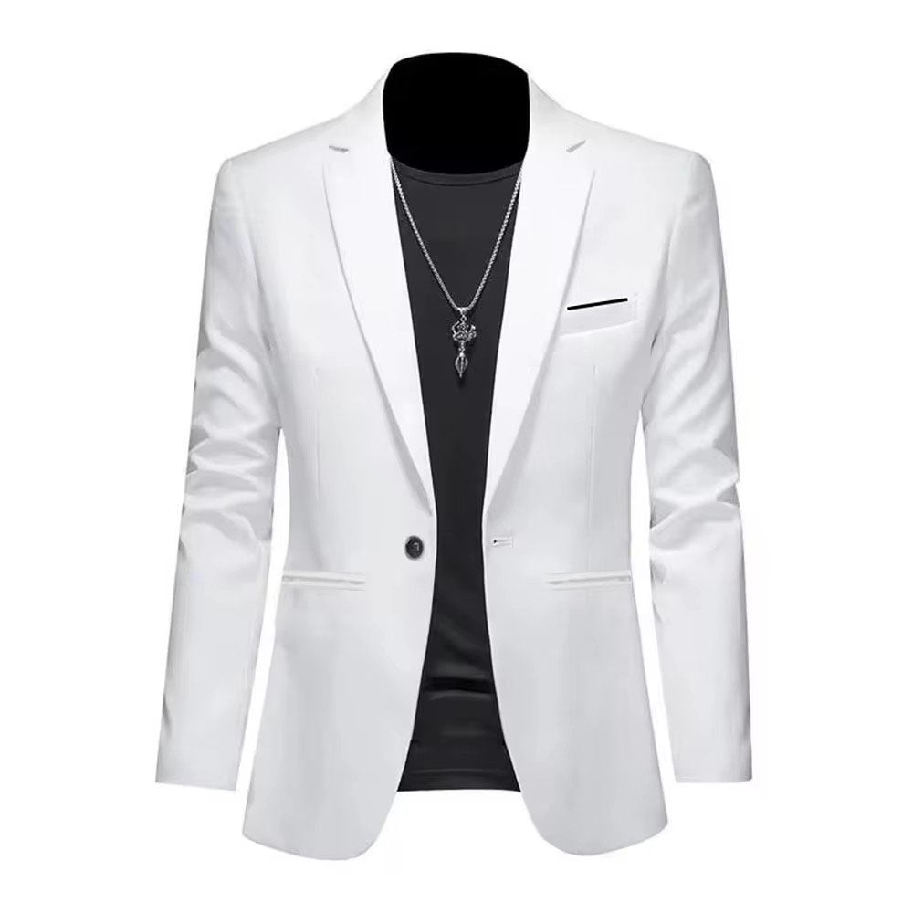 Men's' Trendy Light Luxury Suit Jacket Autumn Slim Fit